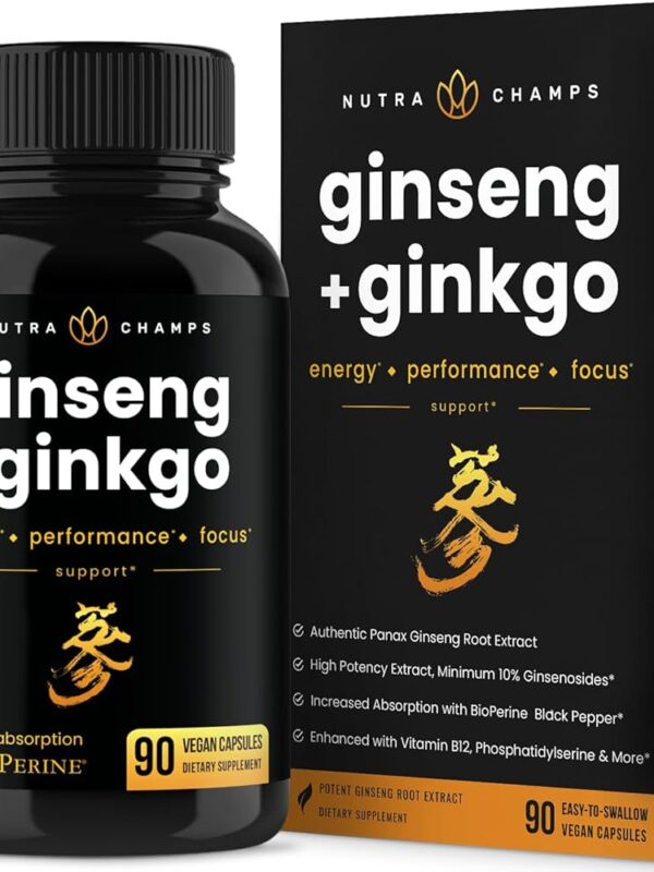 NutraChamps Korean Red Panax Ginseng Capsules In Pakistan