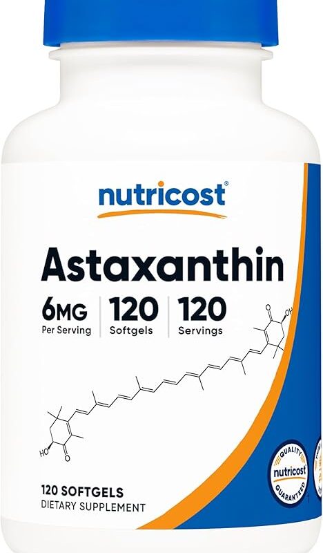 Nutricost Astaxanthin 6mg, Non-GMO