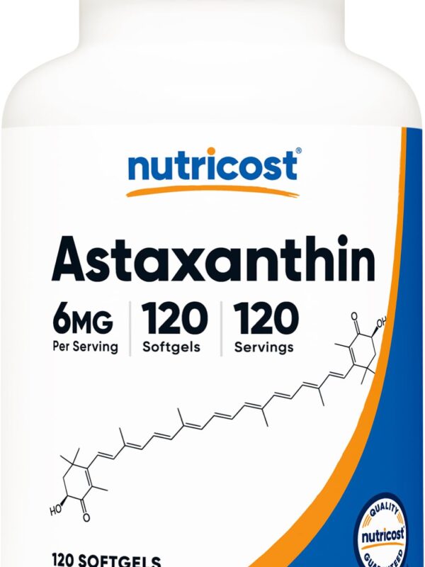 Nutricost Astaxanthin 6mg Non GMO In Pakistan