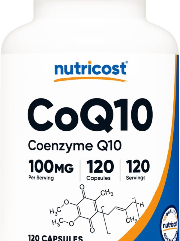 Nutricost CoQ10 100mg 120 Vegetarian Capsules In Pakistan