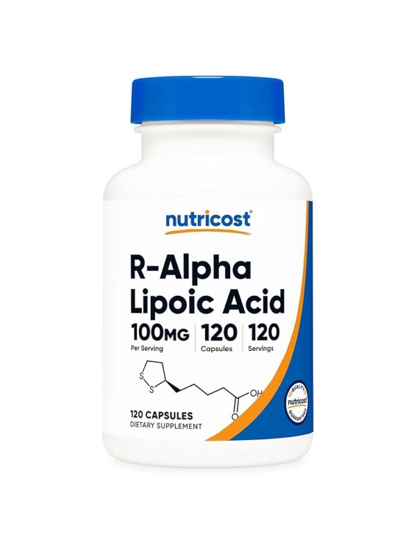 Nutricost R Alpha Lipoic Acid 100mg 120 Capsules In Pakistan