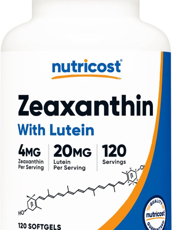 Nutricost Zeaxanthin with Lutein 20mg In Pakistan