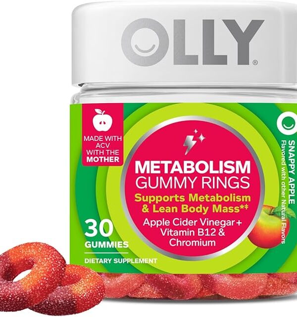 OLLY Metabolism Gummy Rings