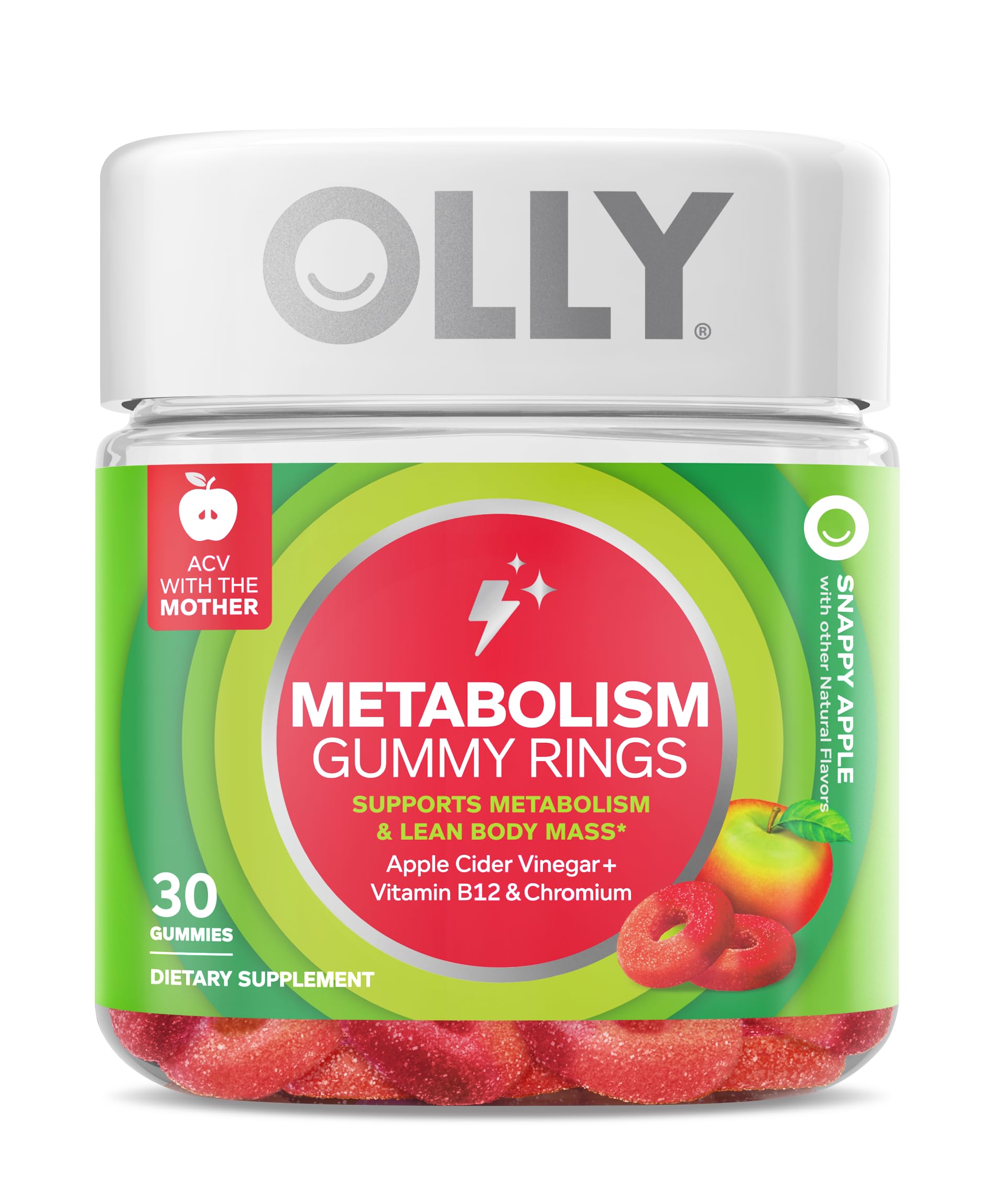 OLLY Metabolism Gummy Rings Apple Cider Vinegar in pakistan