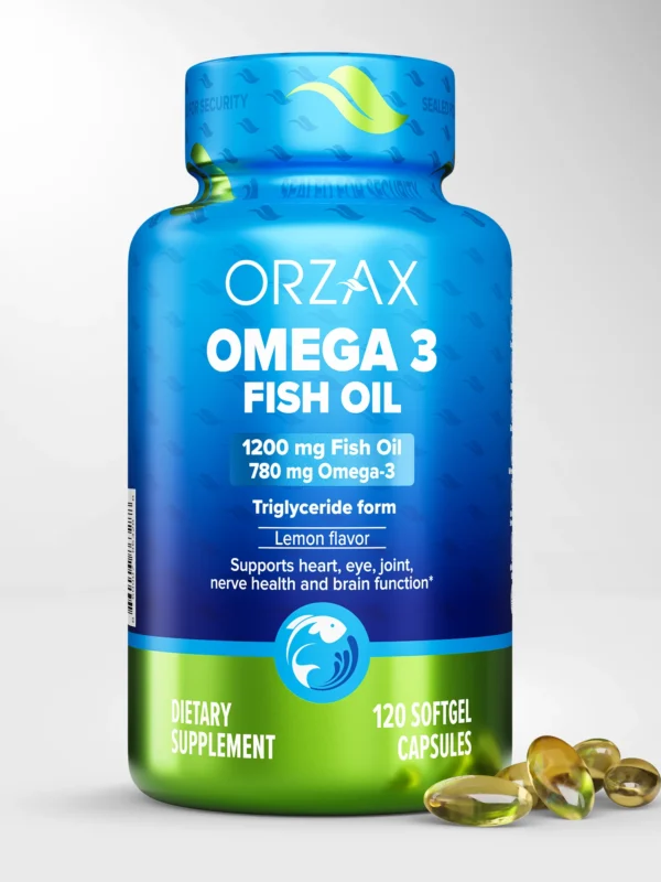 ORZAX Omega 3 Fish Oil 1200 mg in pakistan