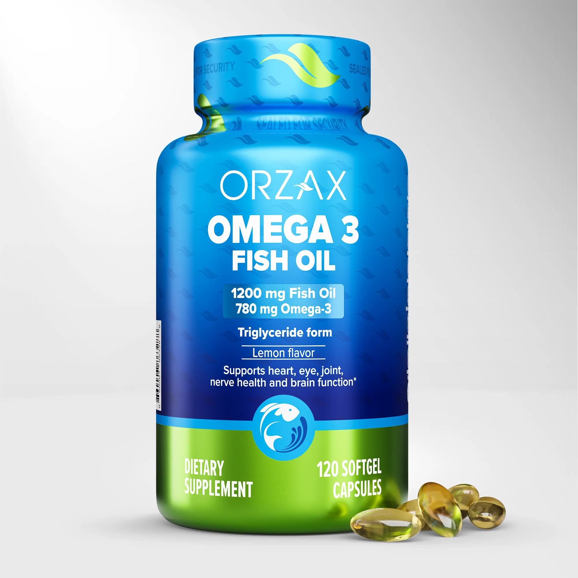 ORZAX Omega 3 Fish Oil 1200 mg in pakistan