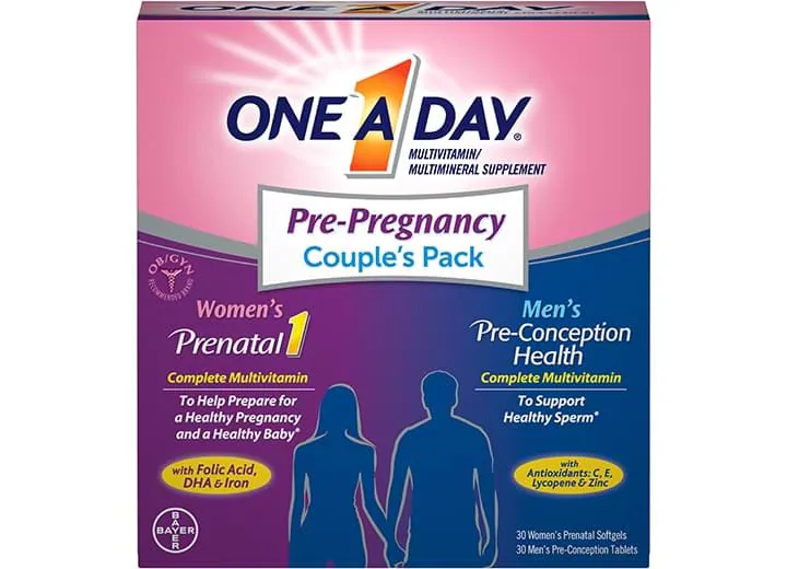 One A Day Men’s & Women’s Pre-Pregnancy Multivitamin in pakistan