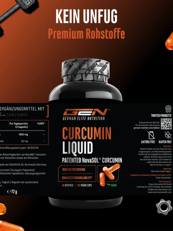 Premium Turmeric Curcumin NovaSOL Supplements In Pakistan
