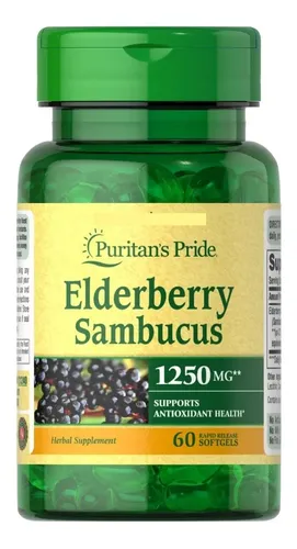 Puritans Pride Elderberry Sambucus 1250mg in pakistan