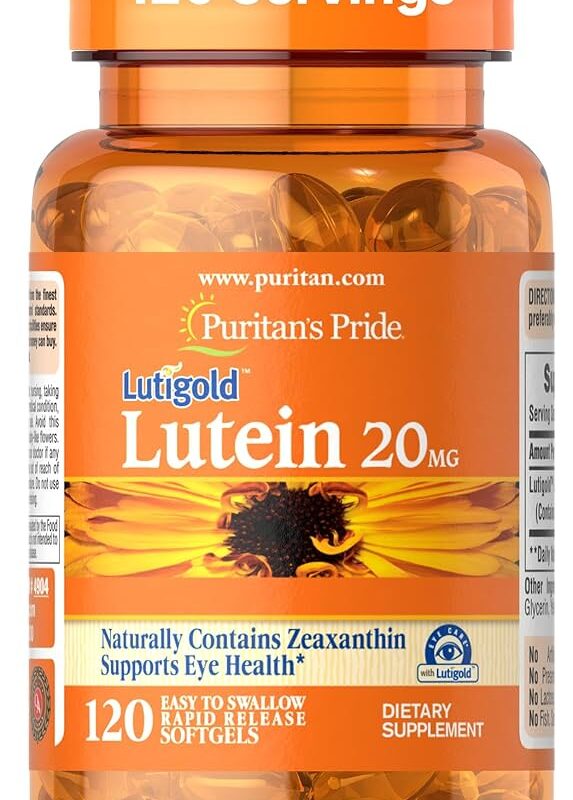 Puritans Pride Lutein 20 mg with Zeaxanthin Softgels In Pakistan