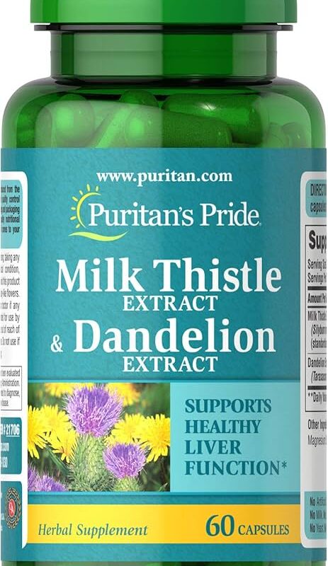 Puritans Pride Milk Thistle & Dandelion Extract in Pakistan