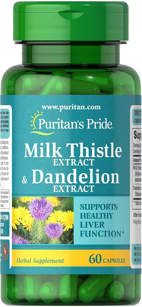 Puritans Pride Milk Thistle & Dandelion Extract in Pakistan