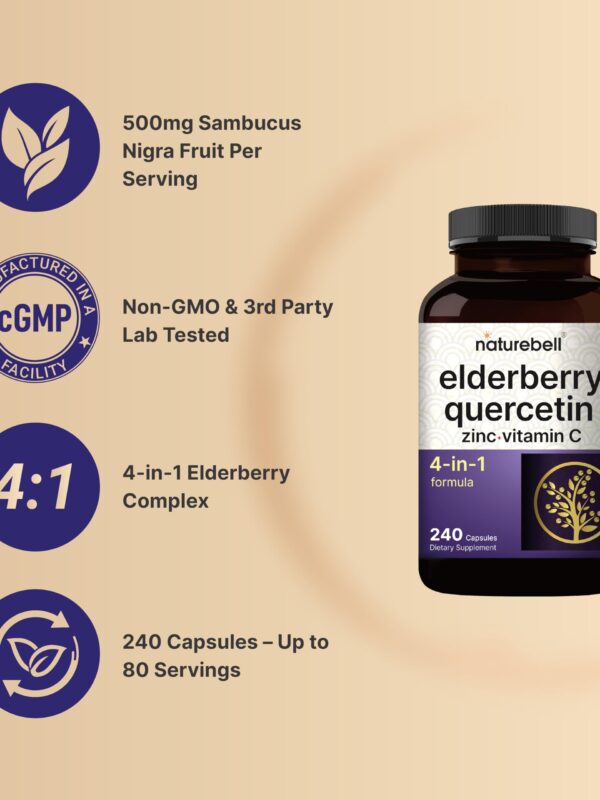 Quercetin Supplement with Sambucus Elderberry in pakistan