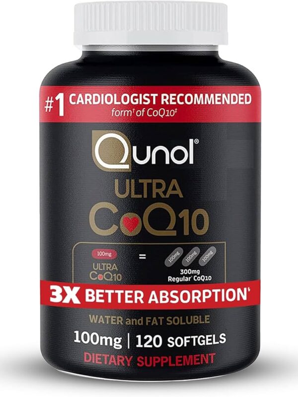 Qunol CoQ10 100mg Softgels Ultra CoQ10 In Pakistan