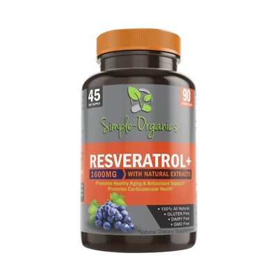 Resveratrol 1600mg per Serving Pure Extra Strength In Pakistan