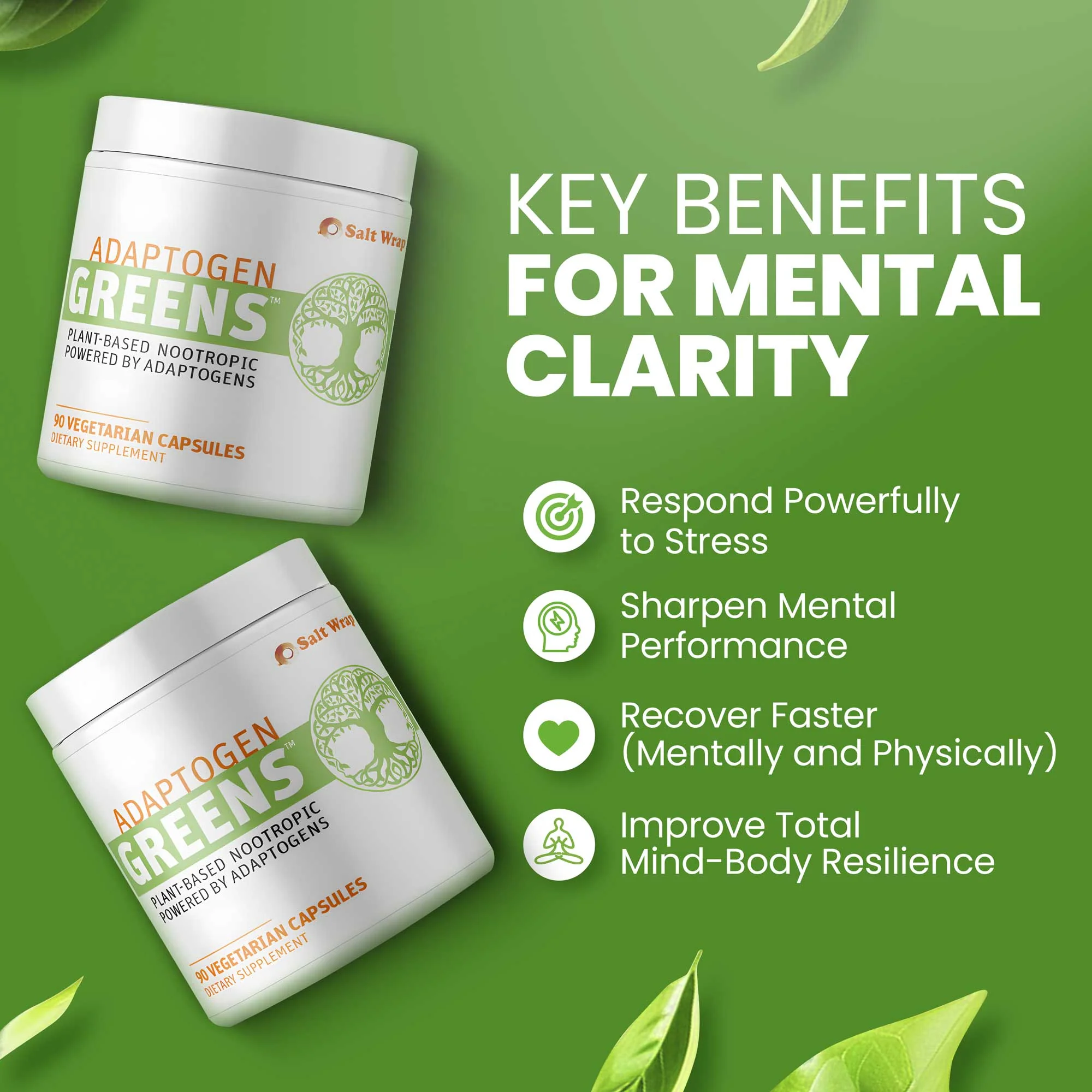 SaltWrap Adaptogen Greens Nootropic in pakistan