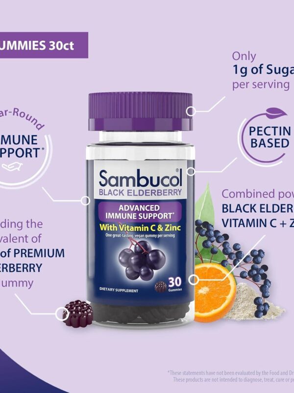 Sambucol Black Elderberry Gummies in pakistan
