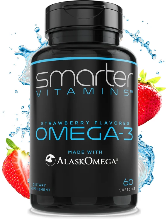 SmarterVitamins Omega 3 Fish Oil Strawberry Flavor in pakistan