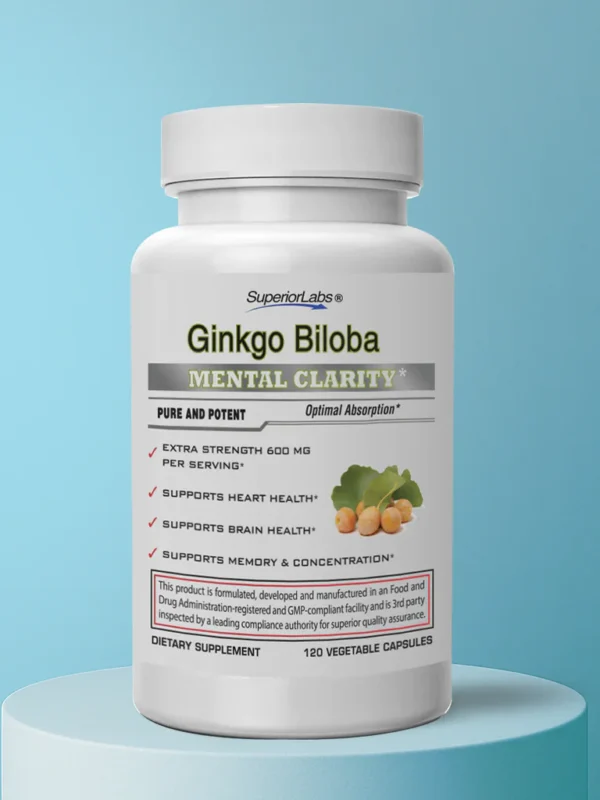 Superior Labs Organic Ginkgo Biloba 1200mg In Pakistan