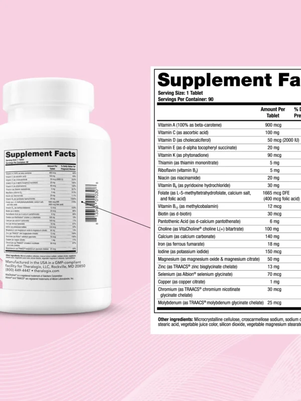 Theralogix TheraNatal Core Preconception Vitamin Supplement in pakistan