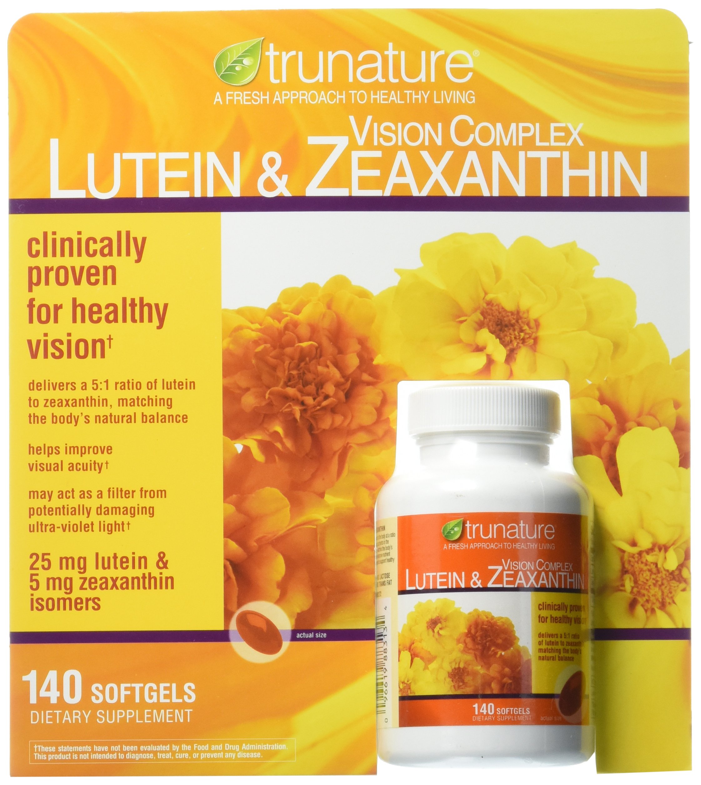 Trunature Vision Softgels Lutein and Zeaxanthin In Pakistan