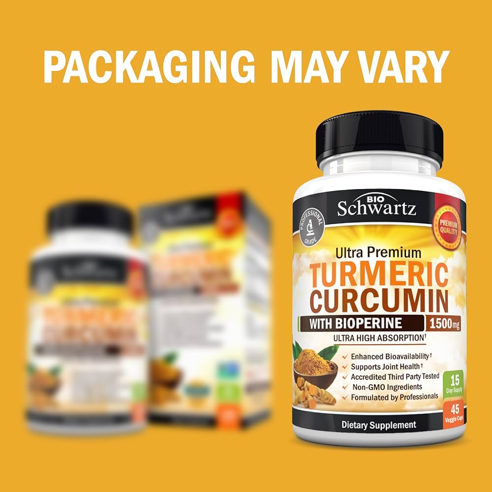Turmeric Curcumin with Black Pepper Extract 1500mg In Pakistan