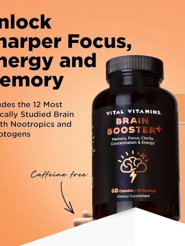 Vital Vitamins Brain Supplements for Memory In Pakistan