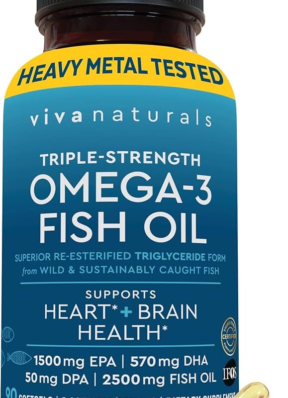 Viva Naturals Strength Omega Fish Oil Supplement in pakistan