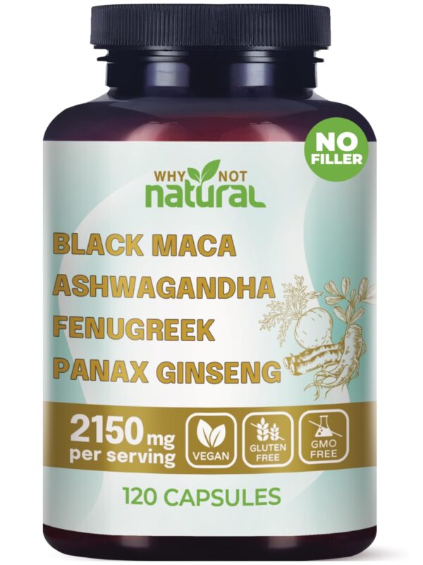 Why Not Natural 4 in 1 Organic Black Maca Root in pakistan