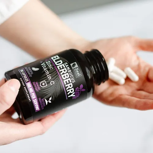 Zeal Naturals Max Strength Elderberry Capsules in pakistan
