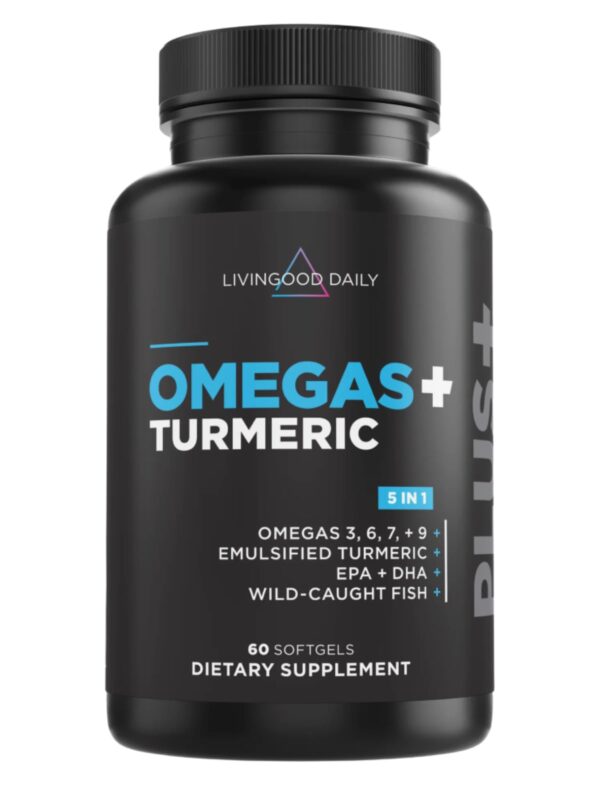 Livingood Daily Omega 3 6 9 Plus Turmeric Curcumin in pakistan