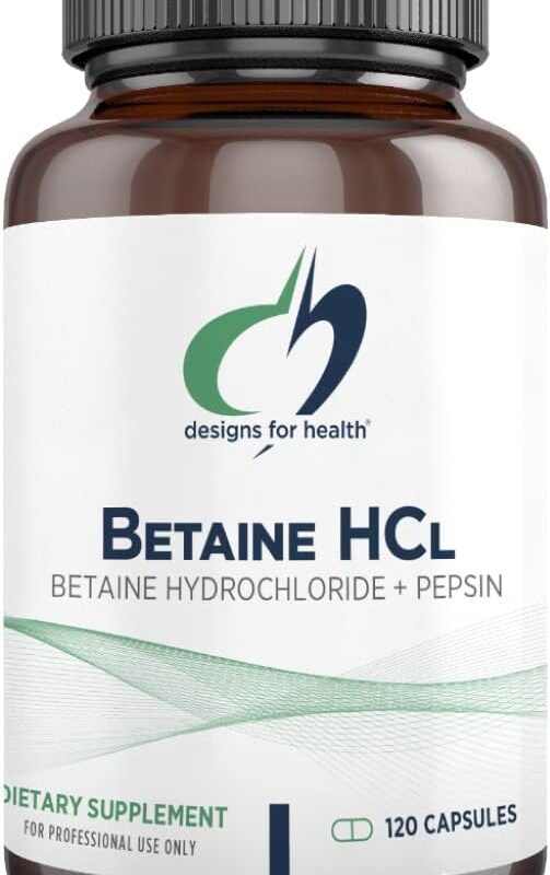 Designs for Health Betaine HCl with Pepsin supplement in pakistan