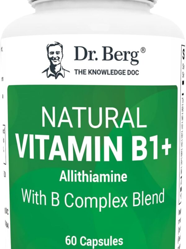 Dr. Berg Natural Vitamin B1 B6 B12 Complex in pakistan