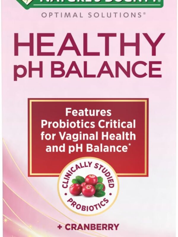 Nature's Bounty Healthy pH Balance supplement in pakistan