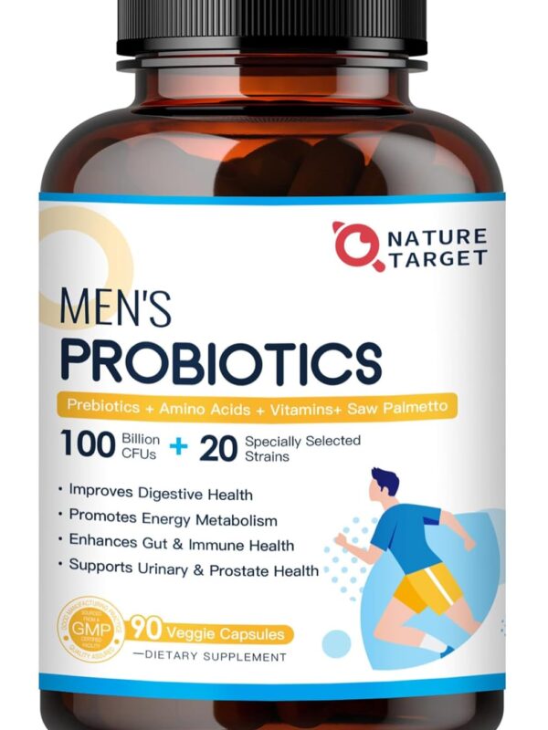 Probiotics for Men Digestive Health with Enzymes & Prebiotics in pakistan