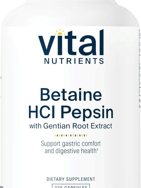 Vital Nutrients Betaine HCL Pepsin supplement in pakistan