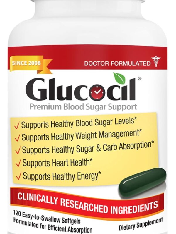 Glucocil Softgels Premium Blood Sugar Support in pakistan