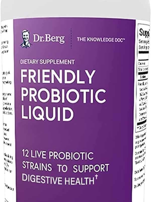 Dr. Berg's Friendly Probiotic Liquid Supplement in pakistan