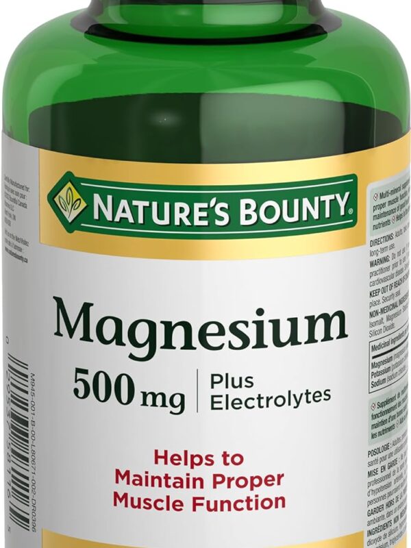 Nature's Bounty Magnesium 500 mgTablets in pakistan