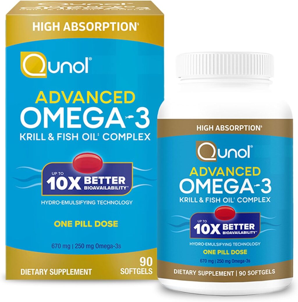 Qunol Advanced Omega 3 Krill and Fish Oil Complex in pakistan