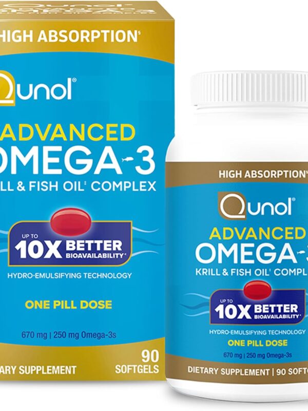 Qunol Advanced Omega 3 Krill and Fish Oil Complex in pakistan