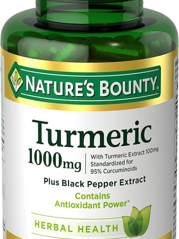Nature's Bounty Turmeric With Black Pepper Extract in pakistan