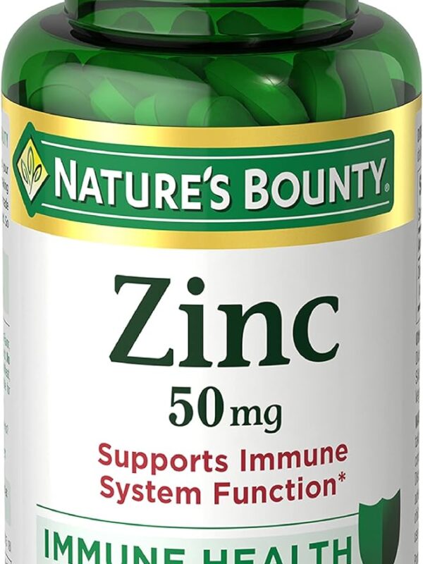 Nature's Bounty Zinc, Supports Immune System Function, Dietary Supplement in pakistan
