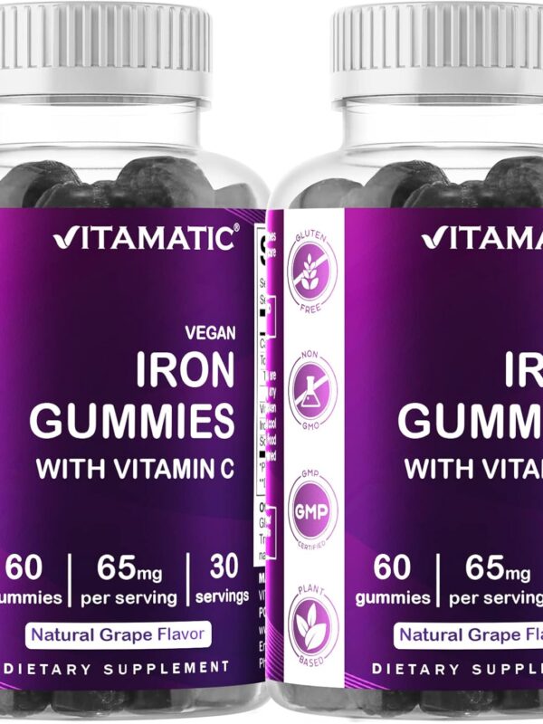 Vitamatic Iron 65 mg Gummies Supplementin pakistan