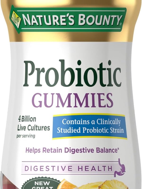 Nature's Bounty Probiotic Gummies supplement in pakistan