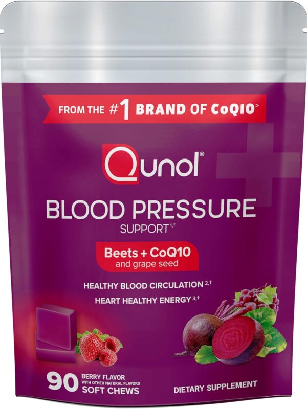 Qunol Beets Chews for Blood Pressure Support supplement in pakistan