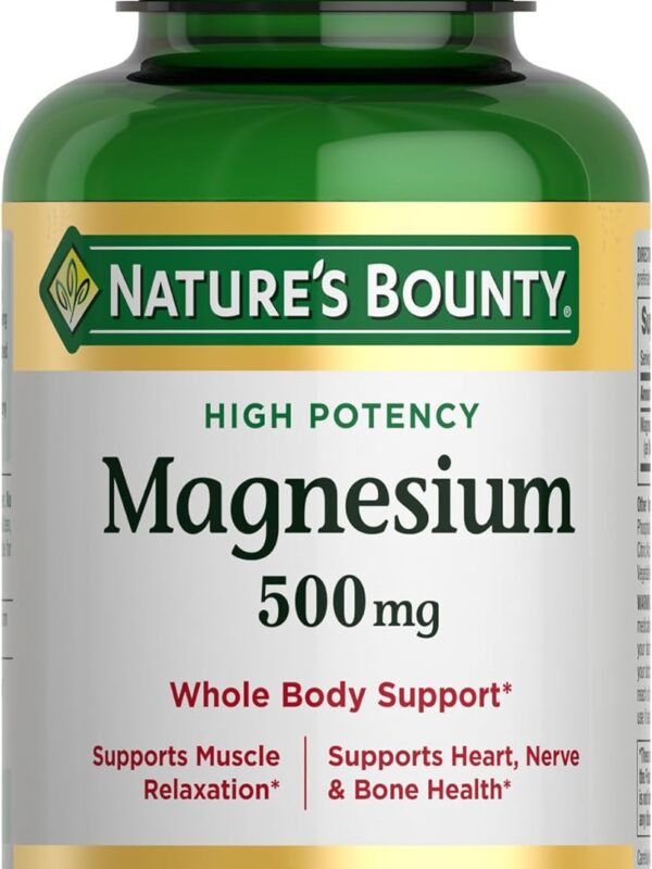 Nature's Bounty Magnesium supplement in pakistan