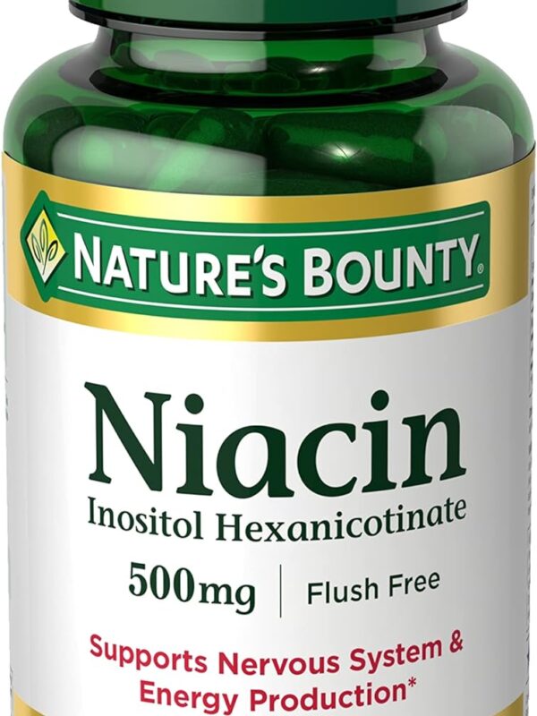 Nature's Bounty Niacin 500mg Capsules in pakistan