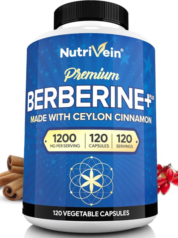 Nutrivein Premium Berberine HCL supplement in pakistan