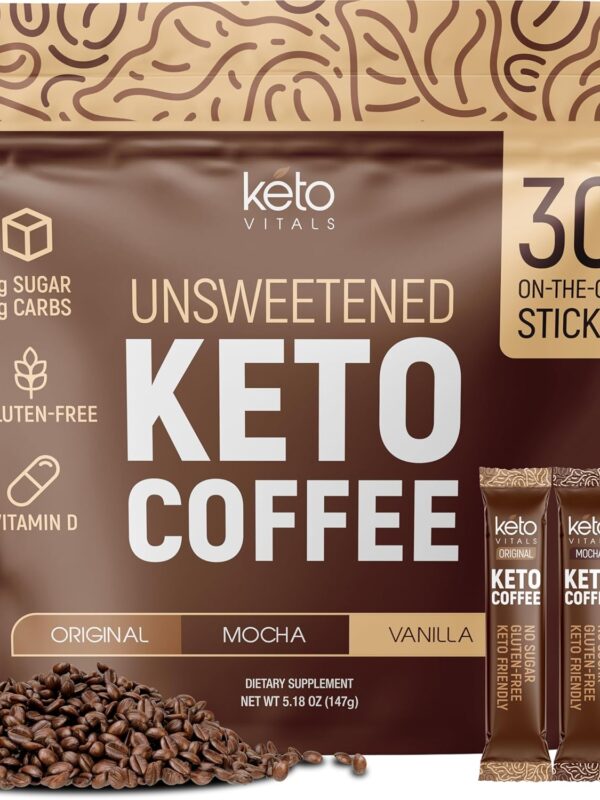 Keto Vitals Instant Keto Coffee Powder in pakistan
